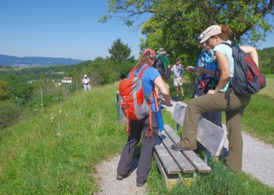 Bei der Datenerfassung.... (Foto: Markus Haab)